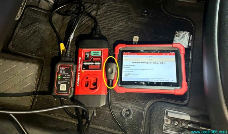 Launch X431 IMMO Plus Toyota RAV4 2019-2021 AKL via OBD