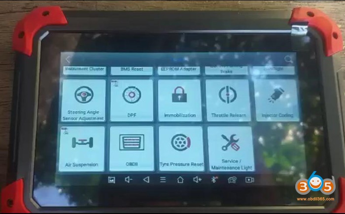 New Xtool X100 PAD OBD2 Function Keeps on Loading Interface Solution