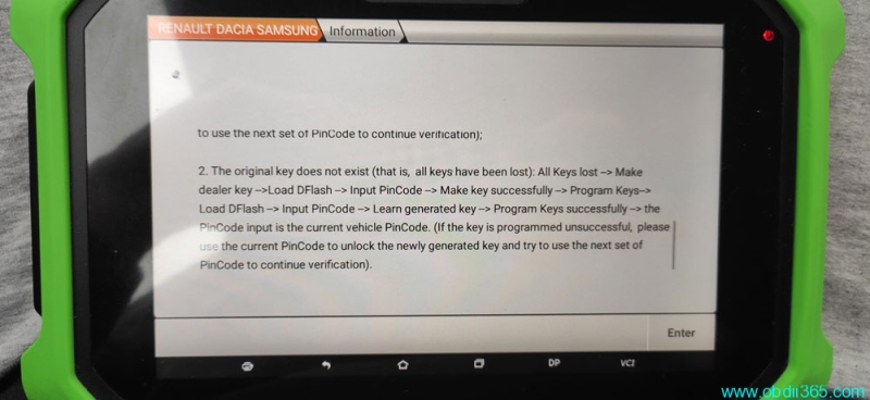 OBDSTAR Failed to Read Renault Kadjar 2016 Pin Code?