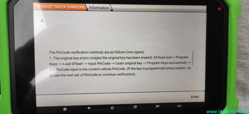 OBDSTAR Failed to Read Renault Kadjar 2016 Pin Code?