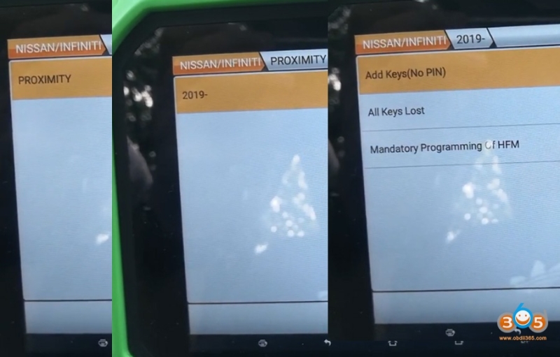 OBDSTAR Program Nissan Sylphy B18 2020 Proximity Bypass PIN Code
