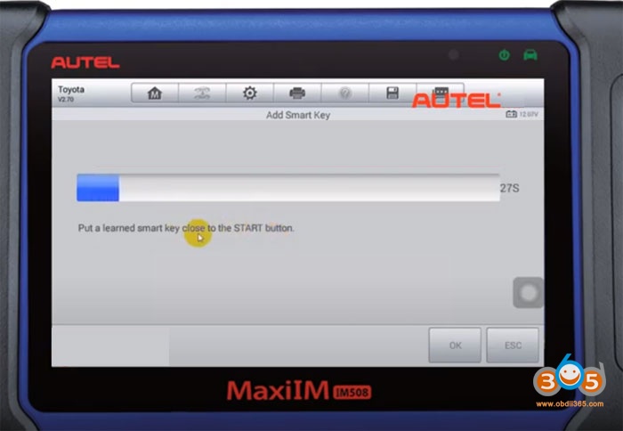 Possible to Program Toyota 2020- Smart Key AKL with Autel by OBD?