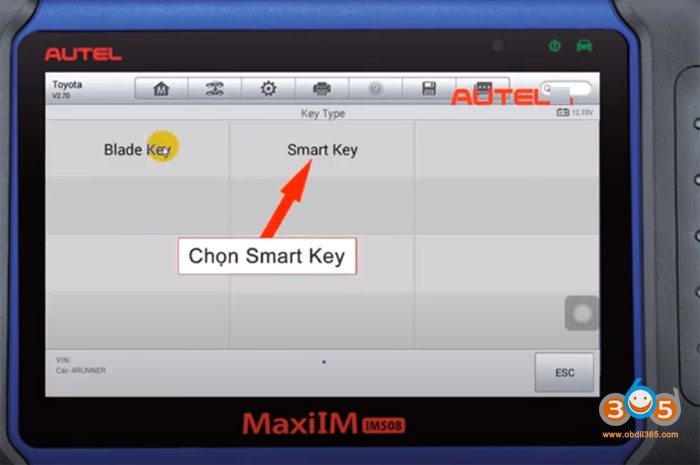 Possible to Program Toyota 2020- Smart Key AKL with Autel by OBD?