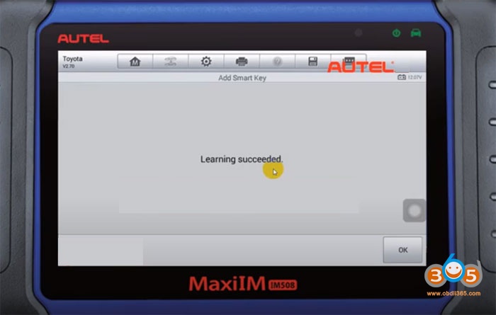 Possible to Program Toyota 2020- Smart Key AKL with Autel by OBD?