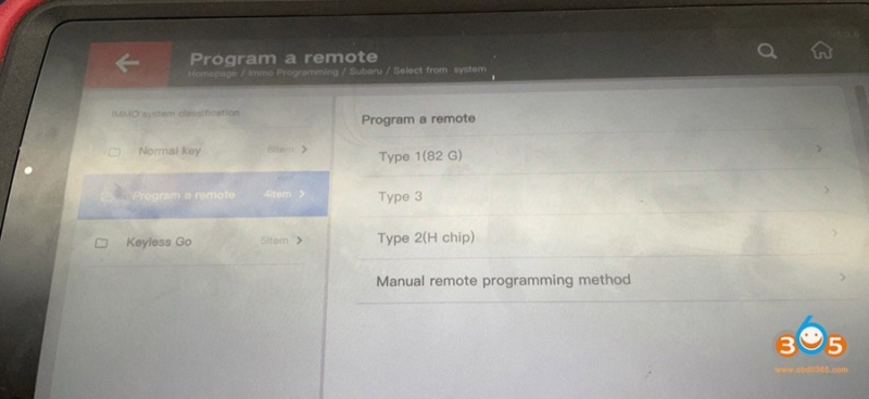 Program 2019 Subaru Remote by Xhorse Key Tool Plus