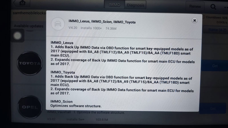 Program 2022 Toyota Rav4 Smart Key with Autel IM608