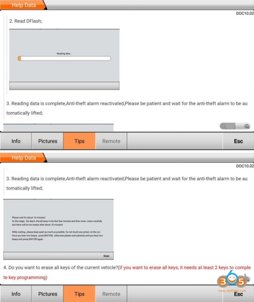 Program Ford 2016 up Proximity All Keys Lost by OBDSTAR Ford Adapter