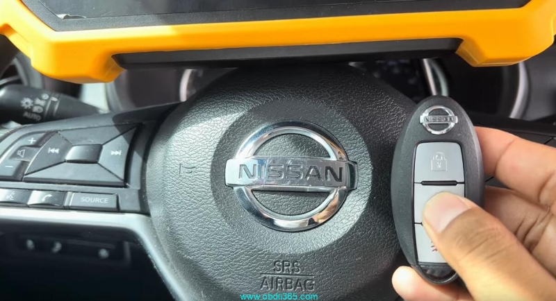 Program Nissan Kicks 2021 All Keys Lost with OBDSTAR X300 DP Plus