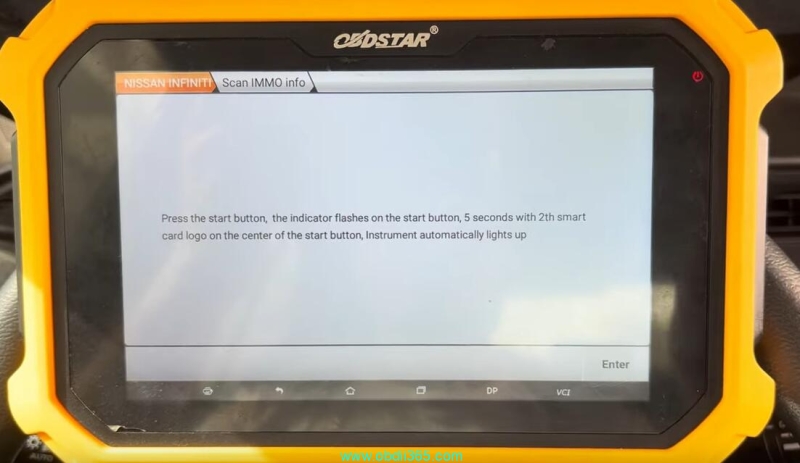 Program Nissan Kicks 2021 All Keys Lost with OBDSTAR X300 DP Plus