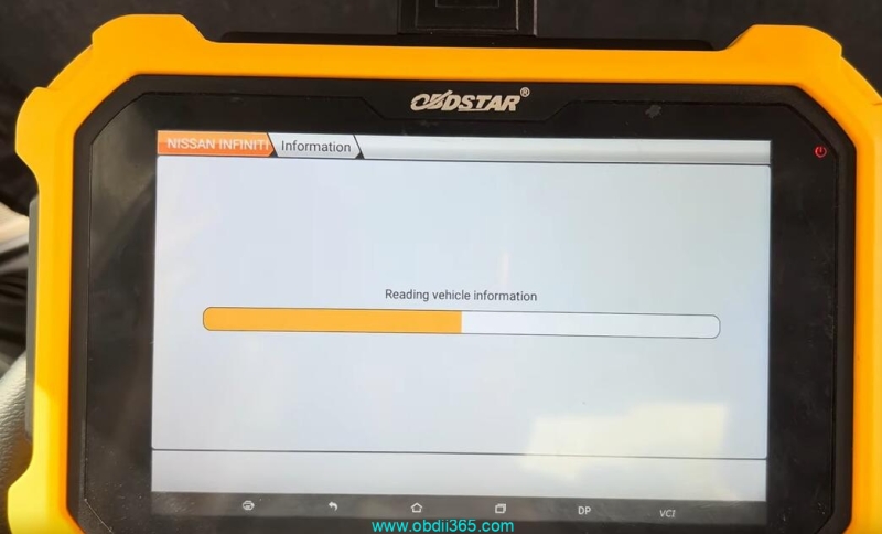 Program Nissan Kicks 2021 All Keys Lost with OBDSTAR X300 DP Plus