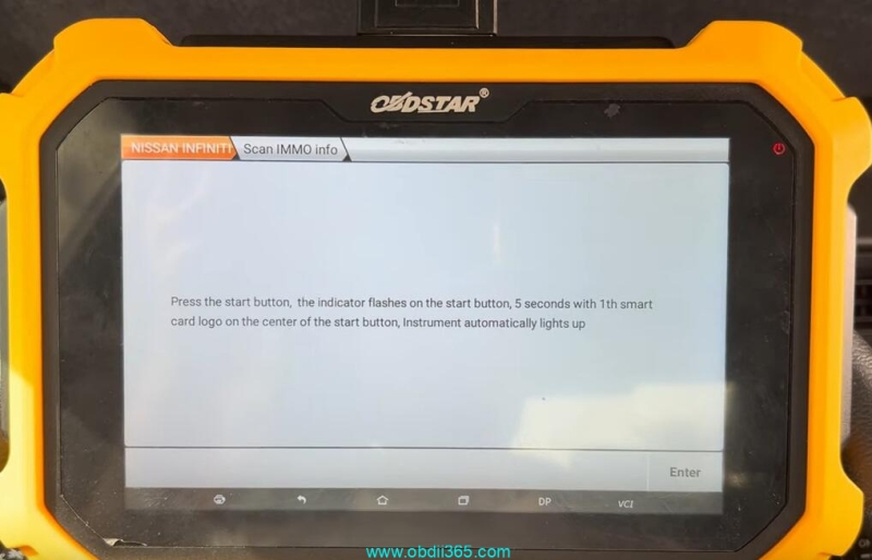 Program Nissan Kicks 2021 All Keys Lost with OBDSTAR X300 DP Plus