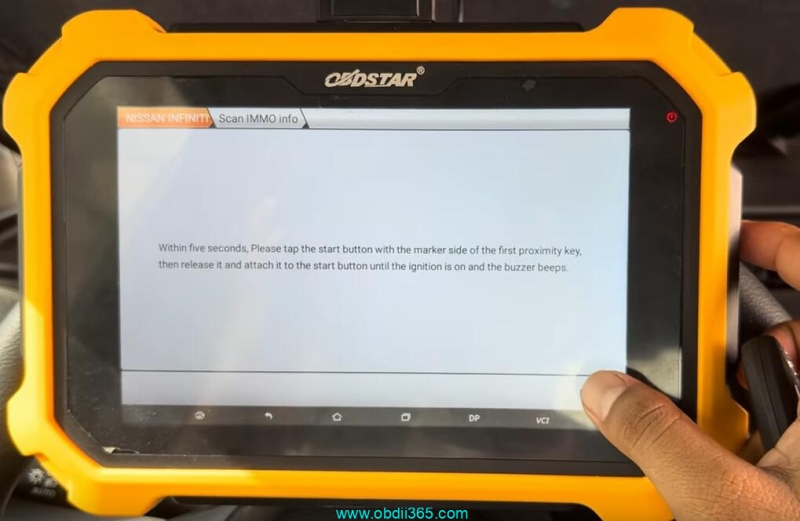 Program Nissan Kicks 2021 All Keys Lost with OBDSTAR X300 DP Plus