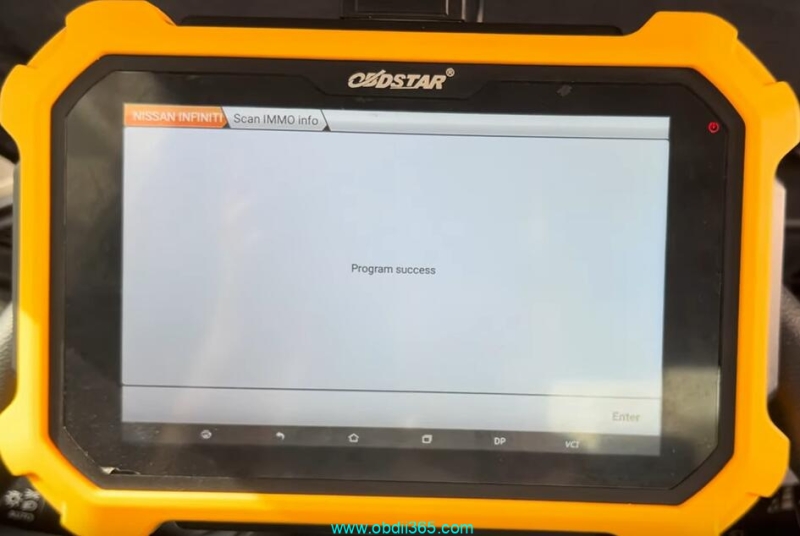 Program Nissan Kicks 2021 All Keys Lost with OBDSTAR X300 DP Plus