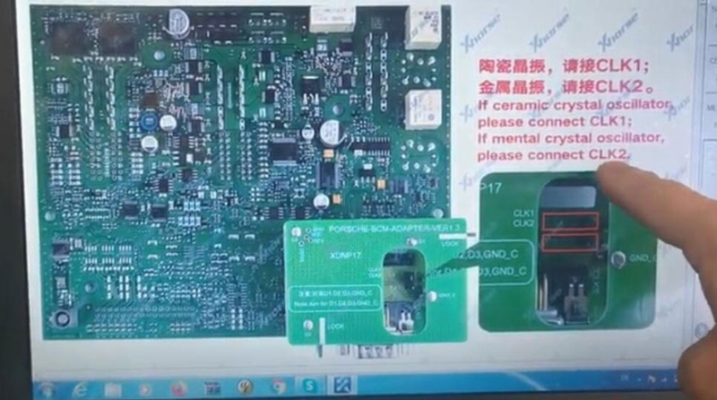 Program Porsche BCM Key with Autel, VVDI or ACDP