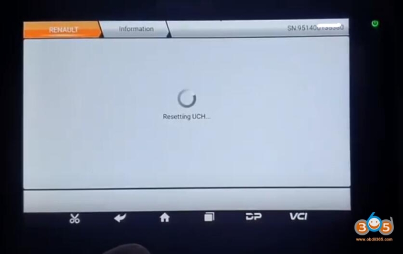 Program Renault Logan 2018 All Keys Lost with OBDSTAR X300 DP Plus