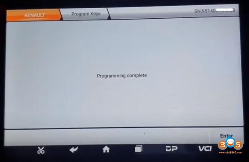 Program Renault Logan 2018 All Keys Lost with OBDSTAR X300 DP Plus