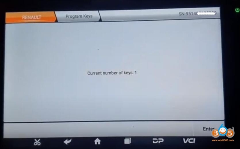 Program Renault Logan 2018 All Keys Lost with OBDSTAR X300 DP Plus