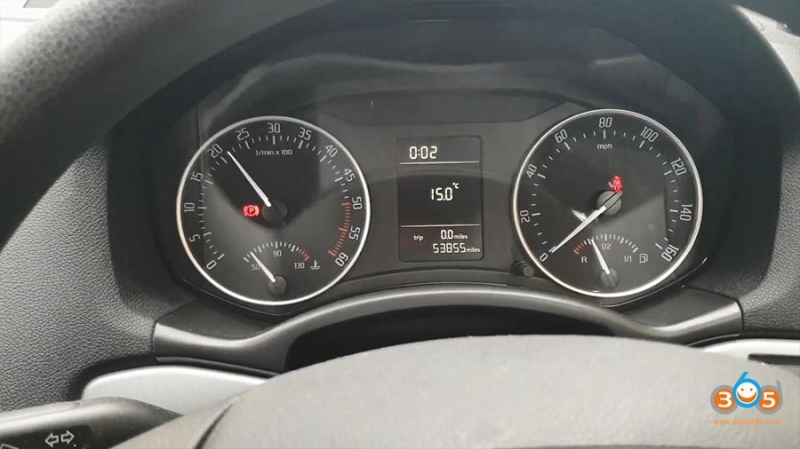 Program Skoda Octavia 2013 All Keys Lost with Autel IM508 via OBD