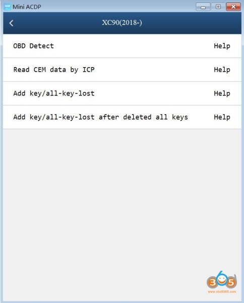 Program Volvo XC90 2016 All Keys Lost by Lonsdor or ACDP