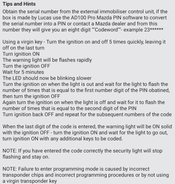 Tips to Program Ford Ranger Temic 8C All Keys Lost