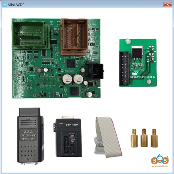 Yanhua Mini ACDP Adds Module 20 for Volvo IMMO 2016 up