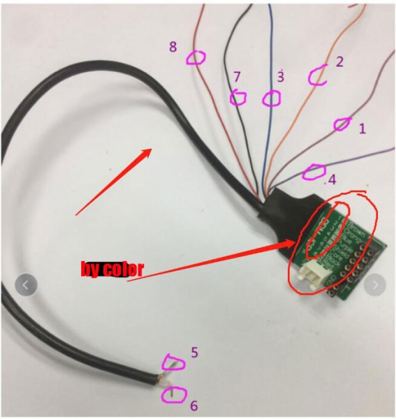 Yanhua Mini ACDP CAS2 Pinout without Interface Board