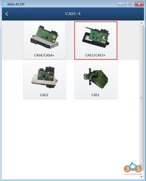 Yanhua Mini ACDP Read and Write BMW CAS3 ISN