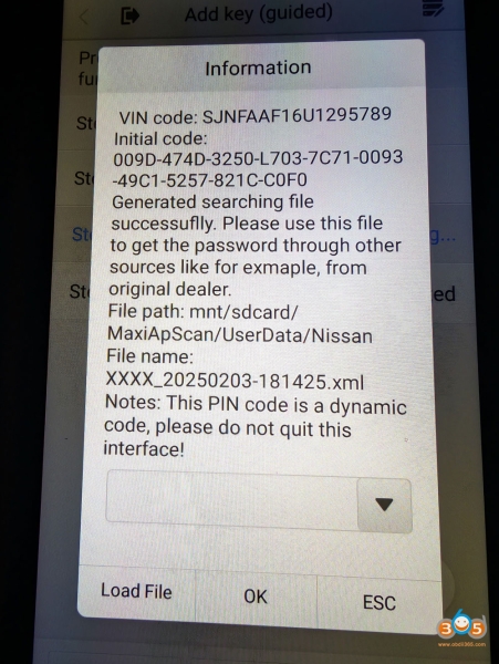 Autel KM100 2019+ Nissan Juke F16 Asks for PIN Code?