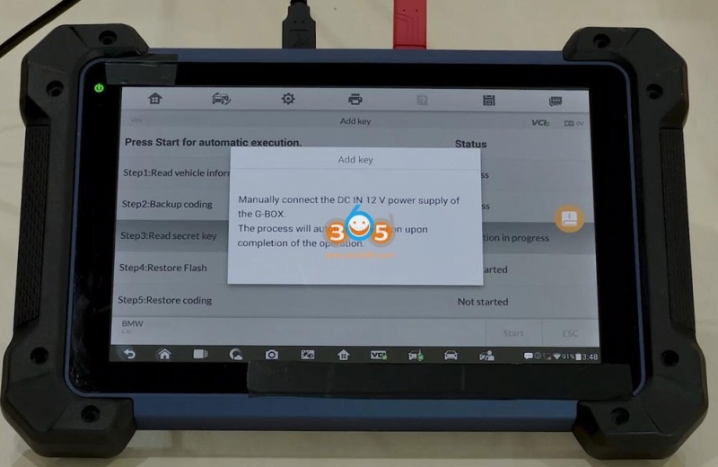 How to Add BMW G Series BDC2 Key with Autel IM608 II?