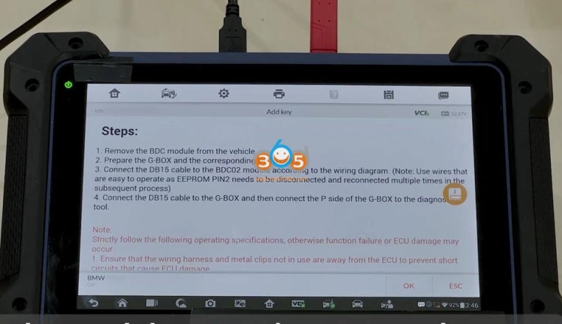 How to Add BMW G Series BDC2 Key with Autel IM608 II?