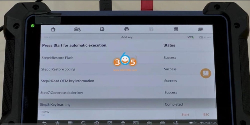 How to Add BMW G Series BDC2 Key with Autel IM608 II?