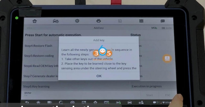How to Add BMW G Series BDC2 Key with Autel IM608 II?