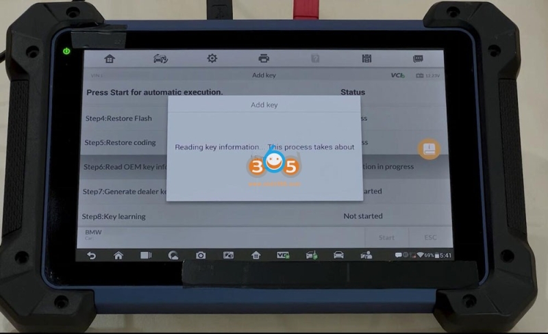 How to Add BMW G Series BDC2 Key with Autel IM608 II?