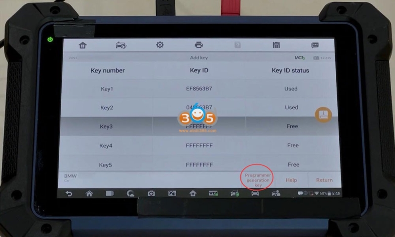 How to Add BMW G Series BDC2 Key with Autel IM608 II?