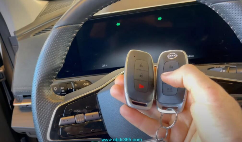 How to Add Nissan Ariya 2022 Smart Key with Autel IM608 & 40 PIN Cable?