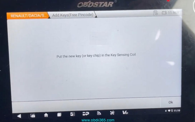 How to Add Renault Clio V 2023 Smart Key with OBDSTAR X300 Classic G3?