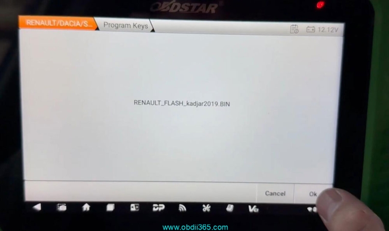 How to Add Renault Kadjar 2019 Key with OBDSTAR X300 Classic G3?