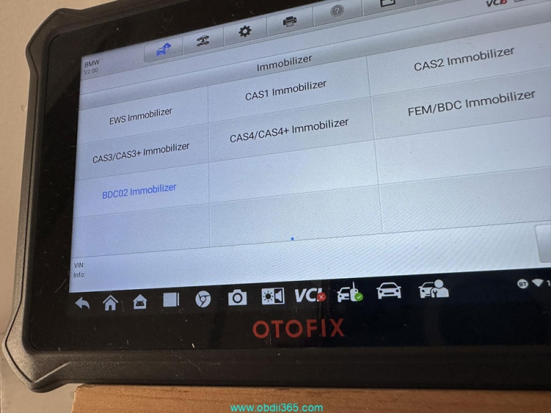 OTOFIX IM1 IM2 Update BMW BDC2 Add Key Function