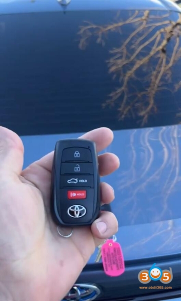 How to Add 2024 Toyota Corolla 4A Smart Key with OBDSTAR G3?