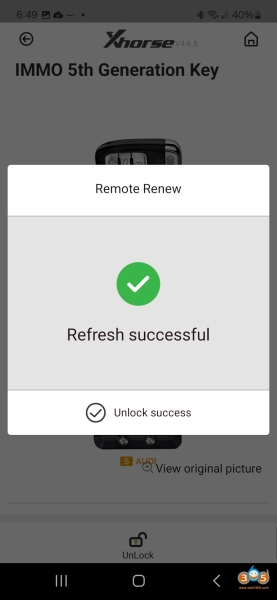 How to Renew Audi S5 IMMO5 Key with VVDI Mini Key Tool?