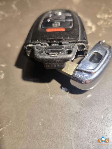 How to Renew Audi S5 IMMO5 Key with VVDI Mini Key Tool?