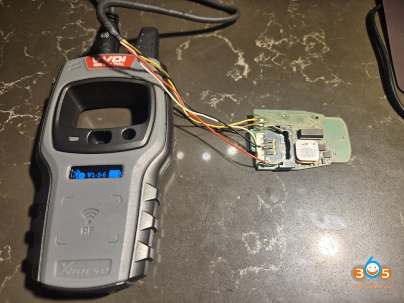 How to Renew Audi S5 IMMO5 Key with VVDI Mini Key Tool?