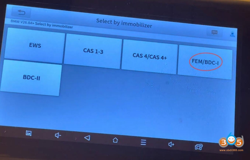 Program BMW F30/F21 FEM/BDC Key Using XTOOL IP616