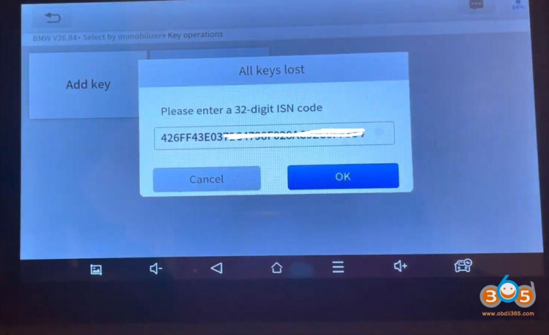 Program BMW F30/F21 FEM/BDC Key Using XTOOL IP616