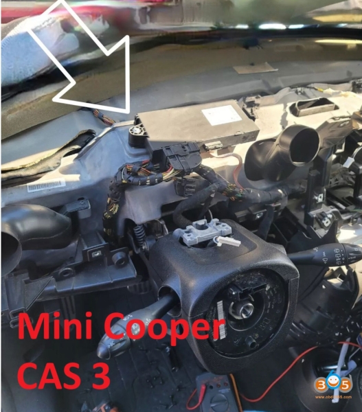 Read BMW/MINI CAS3 Immobilizer with Autel XP400 Pro or Xhorse Multi prog