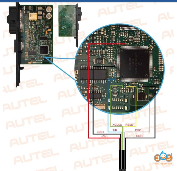 Read BMW/MINI CAS3 Immobilizer with Autel XP400 Pro or Xhorse Multi prog