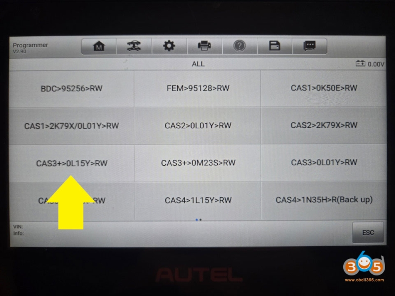 Read BMW/MINI CAS3 Immobilizer with Autel XP400 Pro or Xhorse Multi prog