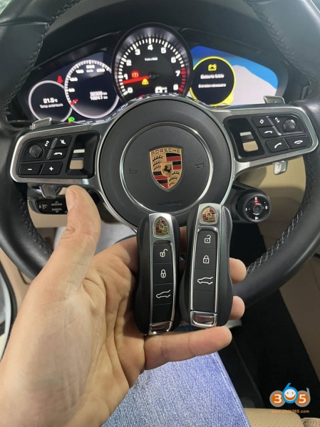 VVDI Key Tool Plus Add Porsche Cayenne 2020 MLB Key