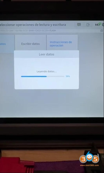 Xtool KC501 Read BMW CAS3+ 0L15Y IMMO Data
