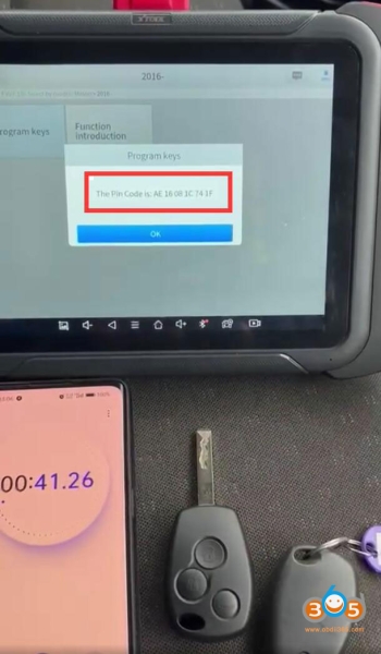 Xtool Program 2016- Renault Master Key in 2 Minutes